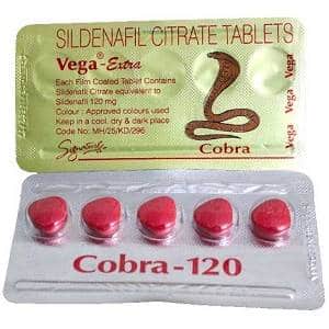 Cobra 120 mg är en kraftfullt produkt som används för att behandla erektil dysfunktion genom att öka blodflödet till penis.