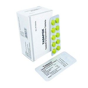 TADAPOX innehåller Tadalafil 20 mg (generisk Cialis) och Dapoxetine 60 mg (Priligy) som tillsammans används mot impotens och för tidig utlösning!